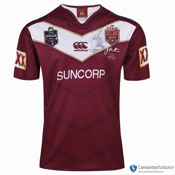 Thurston Camiseta QLD Maroons 2017-18 Rojo